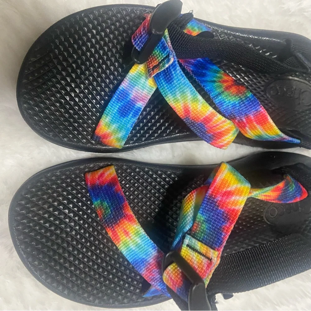 Chaco Multicolor Sandals with Black Accents